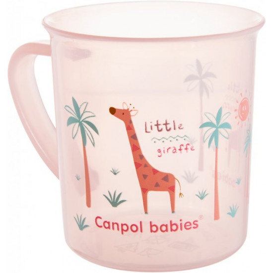 Кружка пластиковая Canpol Babies 170 мл Розовая (4/408 Розовый) Кружка пластиковая Canpol Babies 170 мл Розовая (4/408 Розовый)