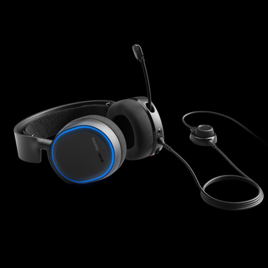 Навушники SteelSeries Arctis 5 Black 2019 Edition (61504) Навушники SteelSeries Arctis 5 Black 2019 Edition (61504)