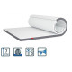 Thin mattress Matroluxe Flip Silver Thermofelt 110x190 cm Thin mattress Matroluxe Flip Silver Thermofelt 110x190 cm