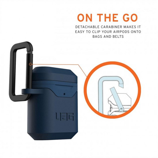 Чохол UAG Std. Issue Hard 001 (V2) для Apple AirPods Mallard (10242F115555) Чохол UAG Std. Issue Hard 001 (V2) для Apple AirPods Mallard (10242F115555)