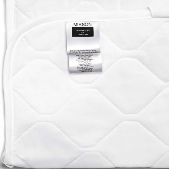 Mattress cover MirSon No. 964 Natural Line Standard Cotton Aloe Vera 100x200 (2200000836403) Mattress cover MirSon No. 964 Natural Line Standard Cotton Aloe Vera 100x200 (2200000836403)