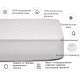 Mattress cover MirSon No. 967 Natural Line Standard Cotton Aloe Vera 90x200 (2200000836076) Mattress cover MirSon No. 967 Natural Line Standard Cotton Aloe Vera 90x200 (2200000836076)
