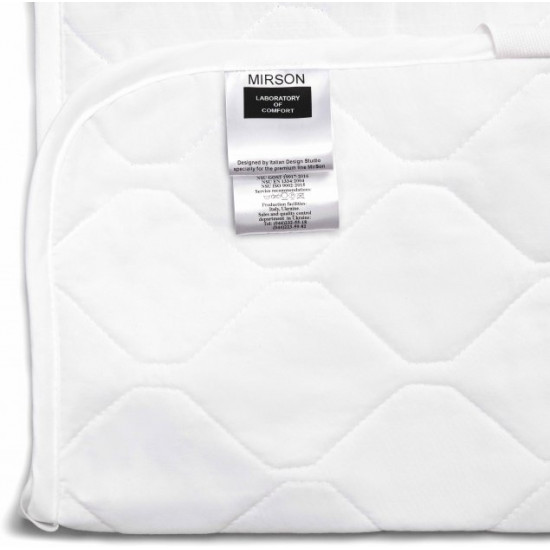 Mattress cover MirSon Standard Natural Line Wollen 960 180x200 (2200000839657) Mattress cover MirSon Standard Natural Line Wollen 960 180x200 (2200000839657)