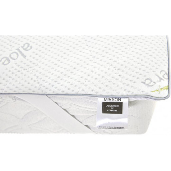 Mattress cover MirSon No. 1018 Alberto Cotton Aloe Vera 80x160 cm (2200001498860) Mattress cover MirSon No. 1018 Alberto Cotton Aloe Vera 80x160 cm (2200001498860)
