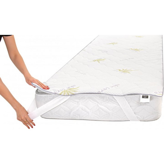 Наматрацник MirSon №1050 Alberto Тенсель (Modal) Seasons Aloe Vera 90х190 см (2200001508736) Наматрацник MirSon №1050 Alberto Тенсель (Modal) Seasons Aloe Vera 90х190 см (2200001508736)