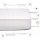 Bamboo mattress cover MirSon Bamboo Double-sided + Aloe Vera 283 70x140 (2200000346773) Bamboo mattress cover MirSon Bamboo Double-sided + Aloe Vera 283 70x140 (2200000346773)