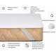 Silk mattress cover MirSon Silk Double-sided 296 180x200 (2200000352545) Silk mattress cover MirSon Silk Double-sided 296 180x200 (2200000352545)