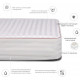 Silk mattress cover MirSon DeLuxe Silk Aloe Vera 301 90x200 (2200000353023) Silk mattress cover MirSon DeLuxe Silk Aloe Vera 301 90x200 (2200000353023)