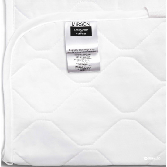 Anti-allergenic mattress cover MirSon Standard Eco 221 140x190 (2200000378491) Anti-allergenic mattress cover MirSon Standard Eco 221 140x190 (2200000378491)