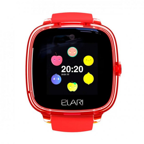 Дитячий смарт-годинник з GPS Elari KidPhone Fresh Red - червоний Дитячий смарт-годинник з GPS Elari KidPhone Fresh Red - червоний