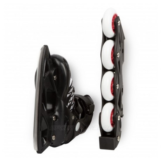 Роликовые коньки раздвижные Tempish Clips Duo 33-36 Черные (13000008253/33-36) (8592678105559) Роликовые коньки раздвижные Tempish Clips Duo 33-36 Черные (13000008253/33-36) (8592678105559)