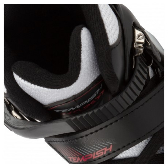 Роликовые коньки раздвижные Tempish Clips Duo 33-36 Черные (13000008253/33-36) (8592678105559) Роликовые коньки раздвижные Tempish Clips Duo 33-36 Черные (13000008253/33-36) (8592678105559)