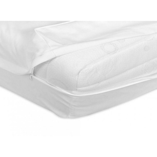 Spring mattress cover, size 90x190x20 cm, cream Spring mattress cover, size 90x190x20 cm, cream