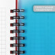 Optima Knitting Notepad Red B5 checkered 120 sheets (O20356-13) Optima Knitting Notepad Red B5 checkered 120 sheets (O20356-13)
