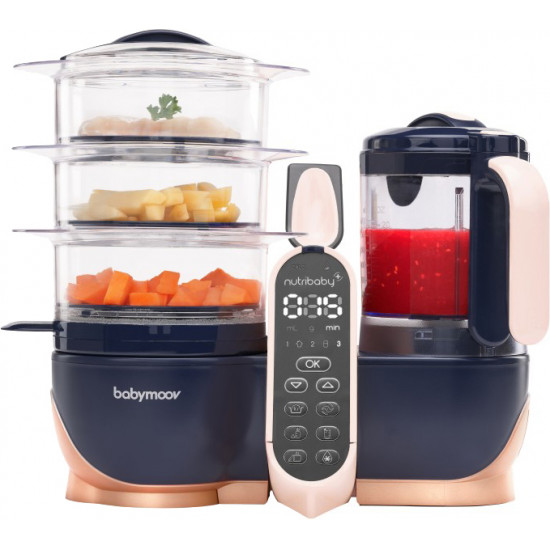 Блендер-пароварка Babymoov Nutribaby + XL (A001127) (3661276161573) Блендер-пароварка Babymoov Nutribaby + XL (A001127) (3661276161573)