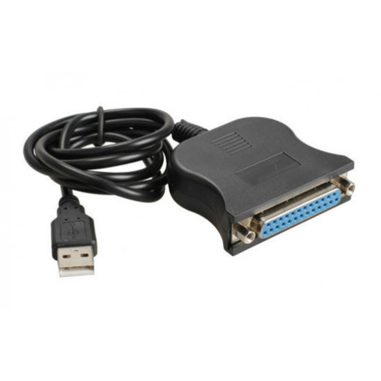 Кабель адаптер - переходник USB - LPT параллельный порт Кабель адаптер - переходник USB - LPT параллельный порт