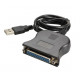 Кабель адаптер - переходник USB - LPT параллельный порт Кабель адаптер - переходник USB - LPT параллельный порт