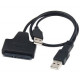 Кабель адаптер USB конвертер для SATA IDE HDD SSD для дисков 2.5 Кабель адаптер USB конвертер для SATA IDE HDD SSD для дисков 2.5