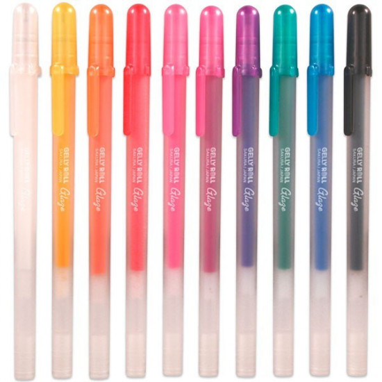 Ручка гелева Sakura glaze 3d-roller бірюзова 0,7мм (84511384873) Ручка гелева Sakura glaze 3d-roller бірюзова 0,7мм (84511384873)