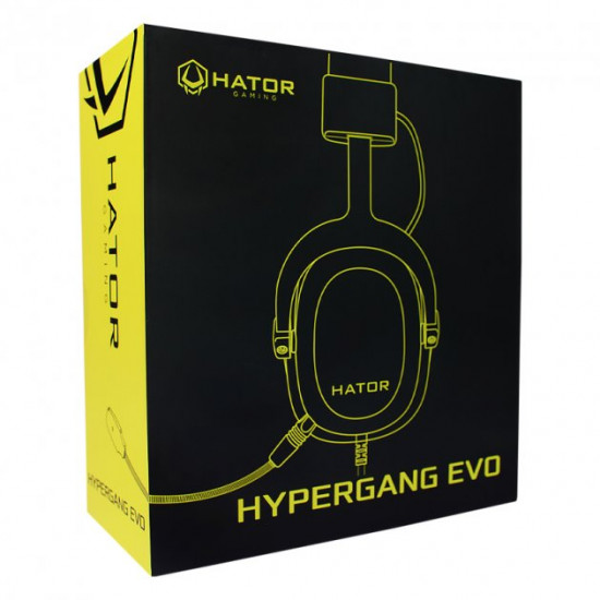 Навушники Hator Hypergang EVO Black HTA-810 Навушники Hator Hypergang EVO Black HTA-810