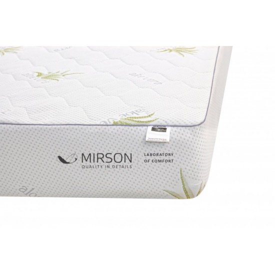 Mattress cover MirSon No. 1046 Alberto Tencel (Modal) Aloe Vera 70x130 cm (2200001507876) Mattress cover MirSon No. 1046 Alberto Tencel (Modal) Aloe Vera 70x130 cm (2200001507876)