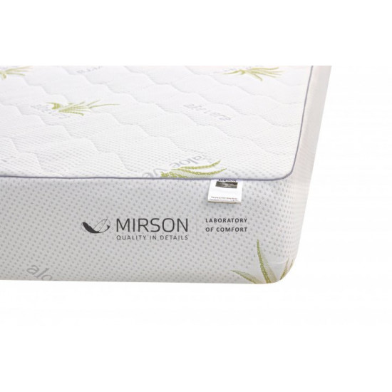 Mattress cover MirSon No. 1049 Alberto Tencel (Modal) Aloe Vera 70x130 cm (2200001508477) Mattress cover MirSon No. 1049 Alberto Tencel (Modal) Aloe Vera 70x130 cm (2200001508477)