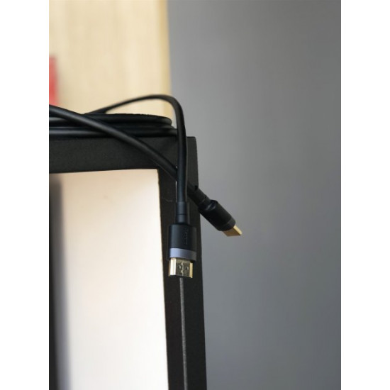 Кабель Baseus Cafule 4K HDMI Male To HDMI Male 2 м (CADKLF-F01) Кабель Baseus Cafule 4K HDMI Male To HDMI Male 2 м (CADKLF-F01)