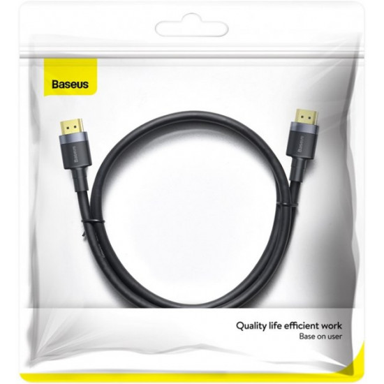 Кабель Baseus Cafule 4K HDMI Male To HDMI Male 2 м (CADKLF-F01) Кабель Baseus Cafule 4K HDMI Male To HDMI Male 2 м (CADKLF-F01)