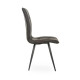 Chair for kitchen, cafe, bar N-78 painted metal + nubuck Vetro Mebel color Tobacco Chair for kitchen, cafe, bar N-78 painted metal + nubuck Vetro Mebel color Tobacco