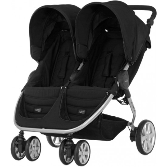 Прогулянкова коляска для двійнят Britax-Romer B-agile Double Cosmos Black (2000033222) Прогулянкова коляска для двійнят Britax-Romer B-agile Double Cosmos Black (2000033222)