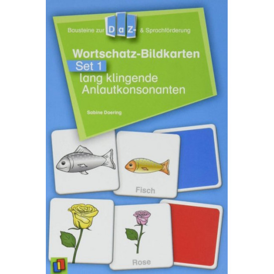  Wortschatz-Bildkarten. Set 1: lang klingende Anlautkonsonanten