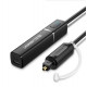 Bluetooth-адаптер Ugreen Bluetooth 5.0 TV передатчик оптический штекер (CM150) Bluetooth-адаптер Ugreen Bluetooth 5.0 TV передатчик оптический штекер (CM150)