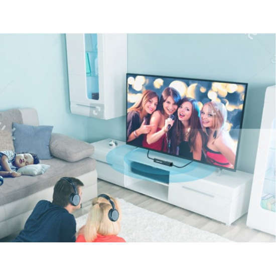 Bluetooth-адаптер Ugreen Bluetooth 5.0 TV передатчик оптический штекер (CM150) Bluetooth-адаптер Ugreen Bluetooth 5.0 TV передатчик оптический штекер (CM150)