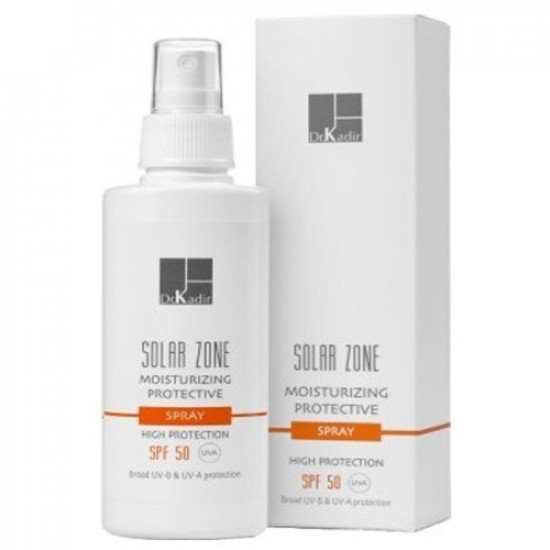 Зволожуючий захисний спрей SPF 50 Dr.Kadir Solar Zone 125 мл Зволожуючий захисний спрей SPF 50 Dr.Kadir Solar Zone 125 мл