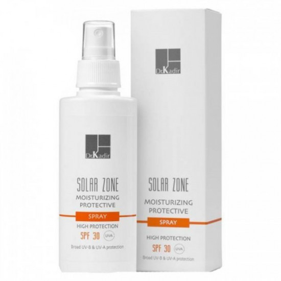 Зволожуючий захисний спрей SPF 30 Dr.Kadir Solar Zone 125 мл Зволожуючий захисний спрей SPF 30 Dr.Kadir Solar Zone 125 мл