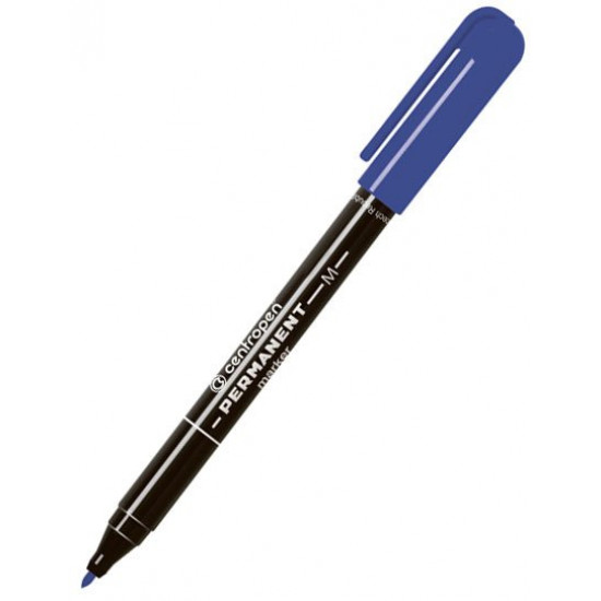 Set of permanent markers Centropen 1 mm 10 pcs Blue (2846/03) Set of permanent markers Centropen 1 mm 10 pcs Blue (2846/03)