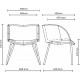 Стул Nowy Styl LION ordf CHROME (BOX) RONI-02 Стул Nowy Styl LION ordf CHROME (BOX) RONI-02