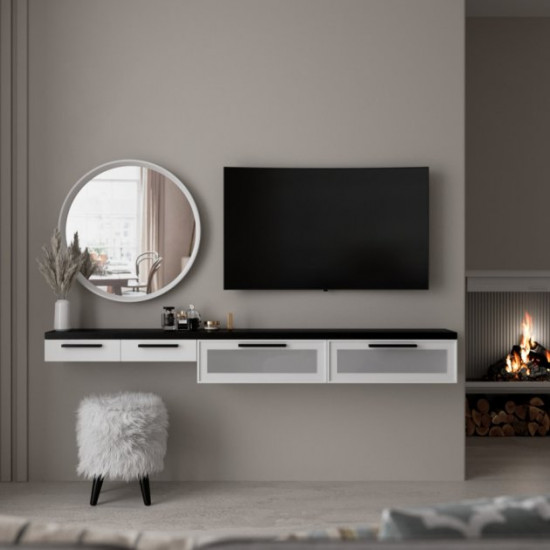 Dressing table Fenster Andersen 2 White/Black Dressing table Fenster Andersen 2 White/Black