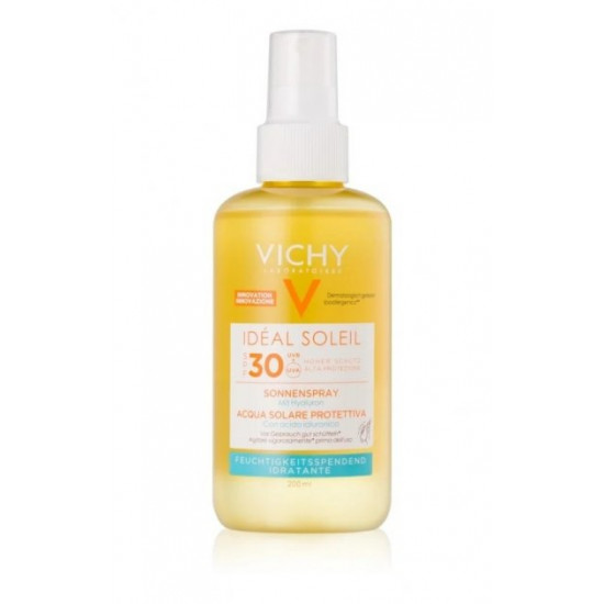 Vichy Ideal Soleil захисний спрей з гіалуроновою кислотою SPF 30 (200 мл) Vichy Ideal Soleil захисний спрей з гіалуроновою кислотою SPF 30 (200 мл)
