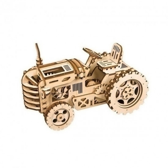 Children's wooden 3D construction set Robotime LK401 Tractor Children's wooden 3D construction set Robotime LK401 Tractor