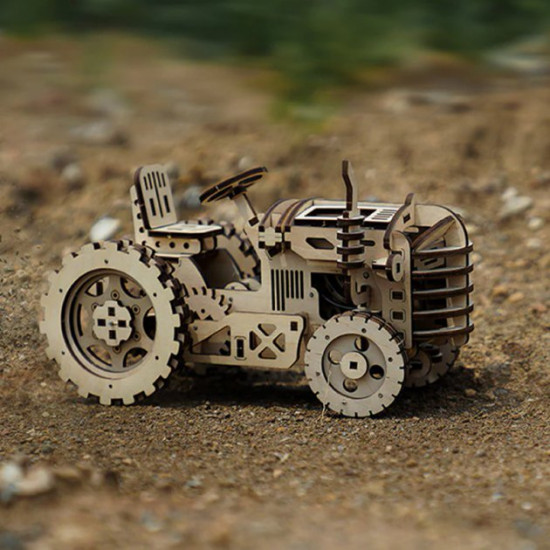 Children's wooden 3D construction set Robotime LK401 Tractor Children's wooden 3D construction set Robotime LK401 Tractor