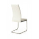 Chair for kitchen, cafe, bar artificial leather + chrome steel S-116 Vetro Mebel White Chair for kitchen, cafe, bar artificial leather + chrome steel S-116 Vetro Mebel White