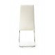 Chair for kitchen, cafe, bar artificial leather + chrome steel S-116 Vetro Mebel White Chair for kitchen, cafe, bar artificial leather + chrome steel S-116 Vetro Mebel White