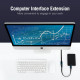 Удлинитель USB-USB 3.0 Vention Flat 5Gbps 3m Black (VAS-A13-B300) Удлинитель USB-USB 3.0 Vention Flat 5Gbps 3m Black (VAS-A13-B300)