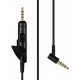 Кабель для навушників BOSE QC15/QC2 чорний Кабель для навушників BOSE QC15/QC2 чорний