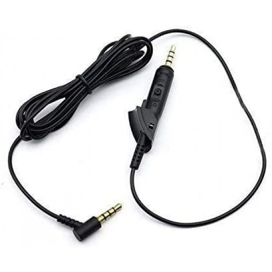 Кабель для навушників BOSE QC15/QC2 чорний Кабель для навушників BOSE QC15/QC2 чорний