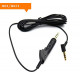 Кабель для навушників BOSE QC15/QC2 чорний Кабель для навушників BOSE QC15/QC2 чорний