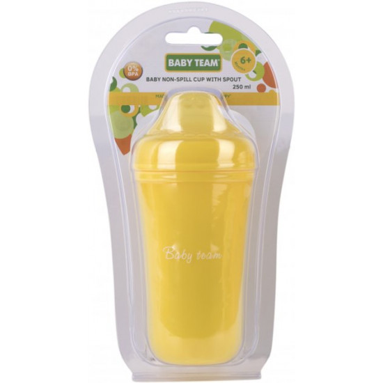 Поїльник Baby Team з силіконовим носиком 250 мл (5012) Поїльник Baby Team з силіконовим носиком 250 мл (5012)