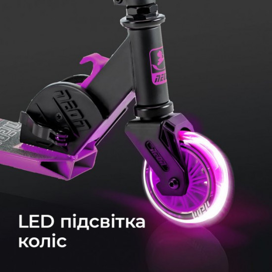 Самокат Neon Vector Рожевий (NT05P2) Самокат Neon Vector Рожевий (NT05P2)