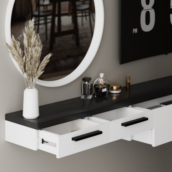 Dressing table Fenster Andersen 1 White/Black Dressing table Fenster Andersen 1 White/Black